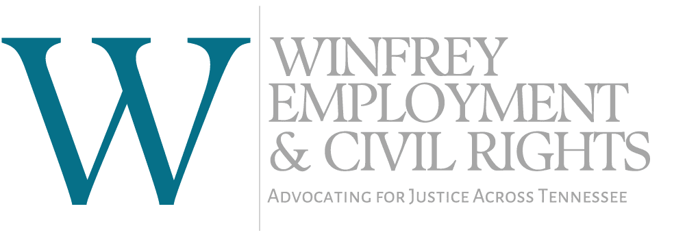 winfrey employment civil rights horizontal blue grey